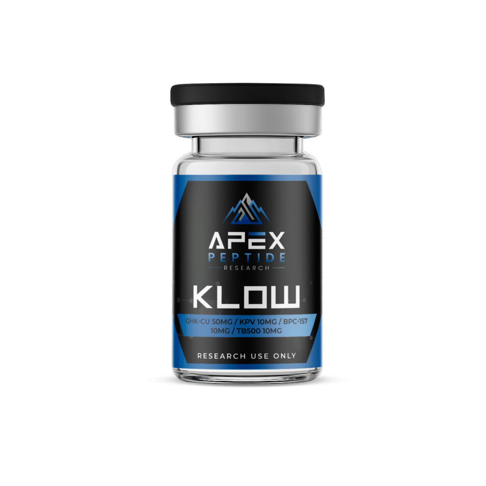 KLOW - GHK-Cu (50mg) / KPV (10mg) / BPC-157 (10mg) / TB500 (10mg)